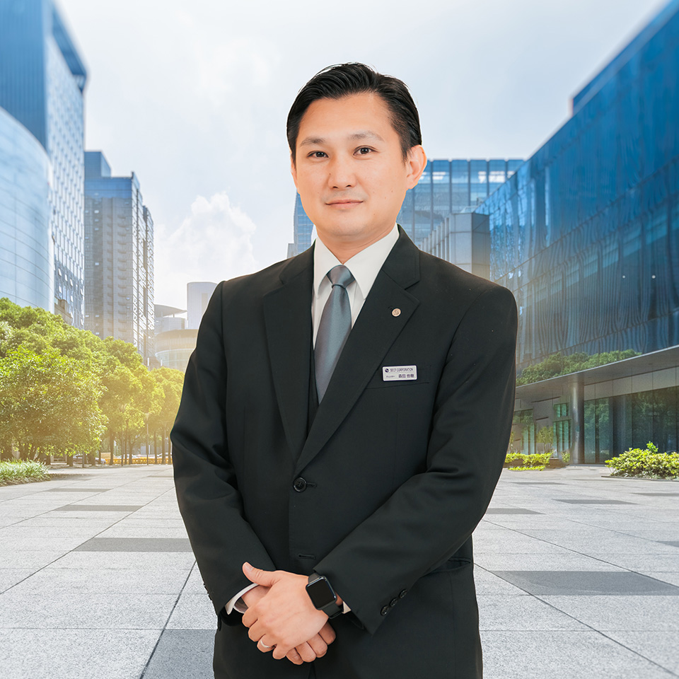 セクト株式会社営業企画室室長「森田佳樹」の写真