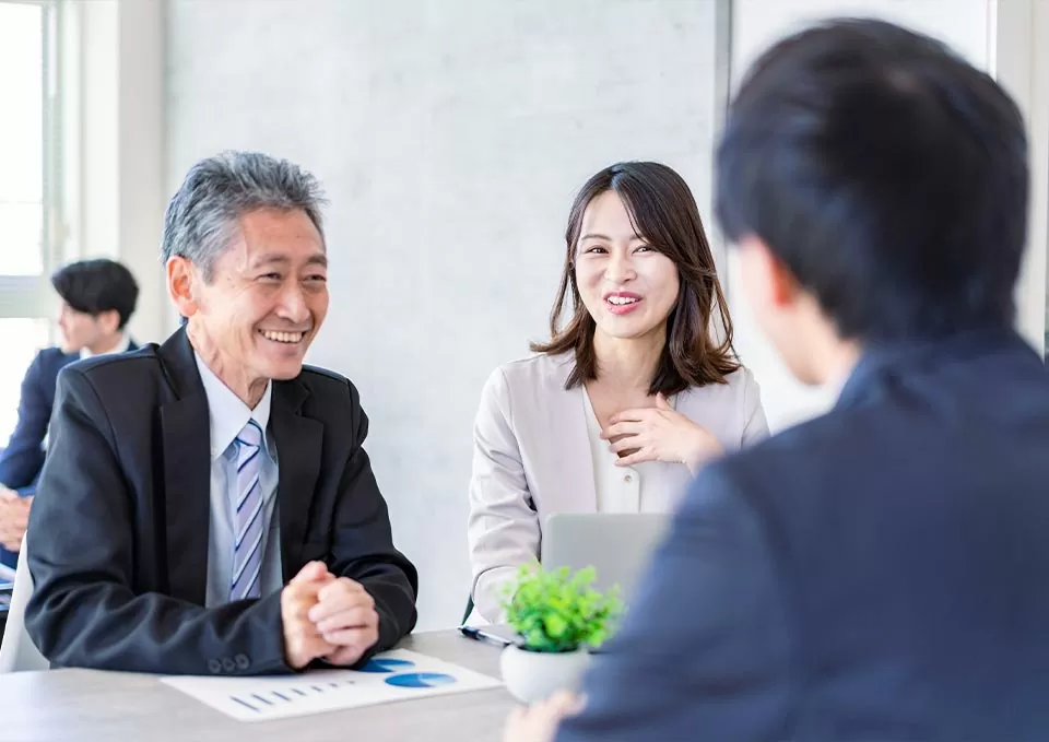 セクト株式会社のプランを提案している写真。